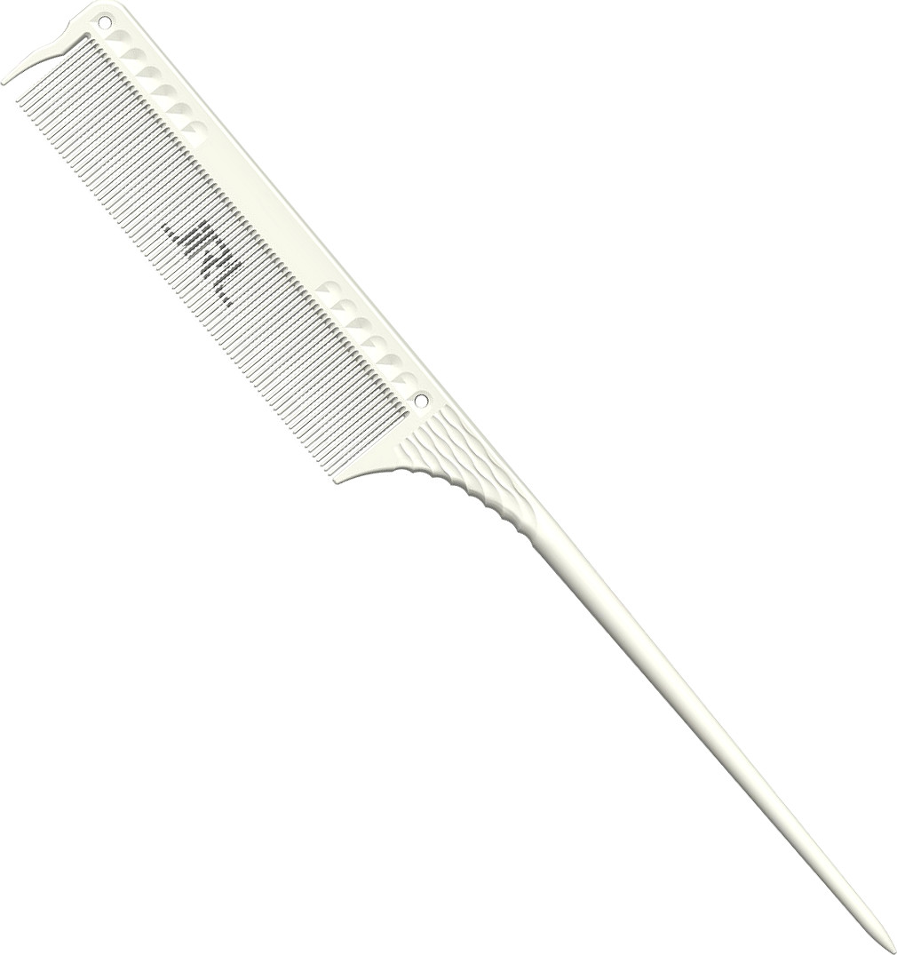  JRL Fine-toothed Tail comb 8.5" White 
