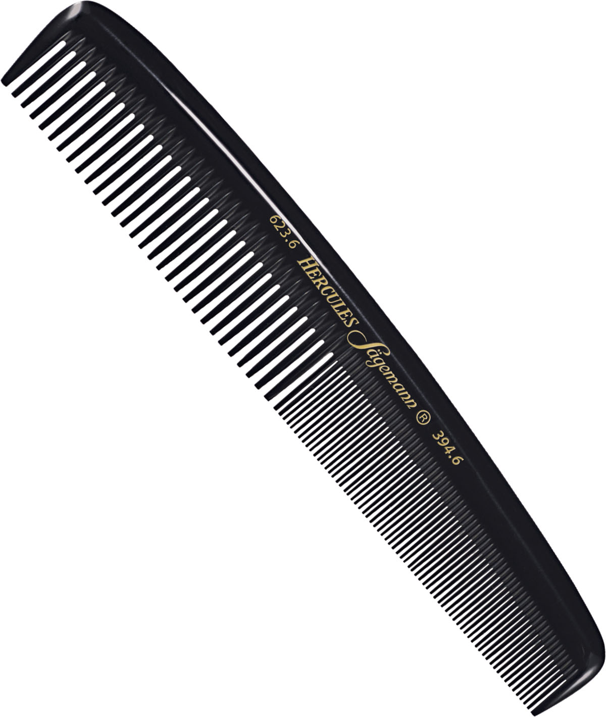  Hercules Sägemann Hair Comb for Men Medium  6", No. 623-394 