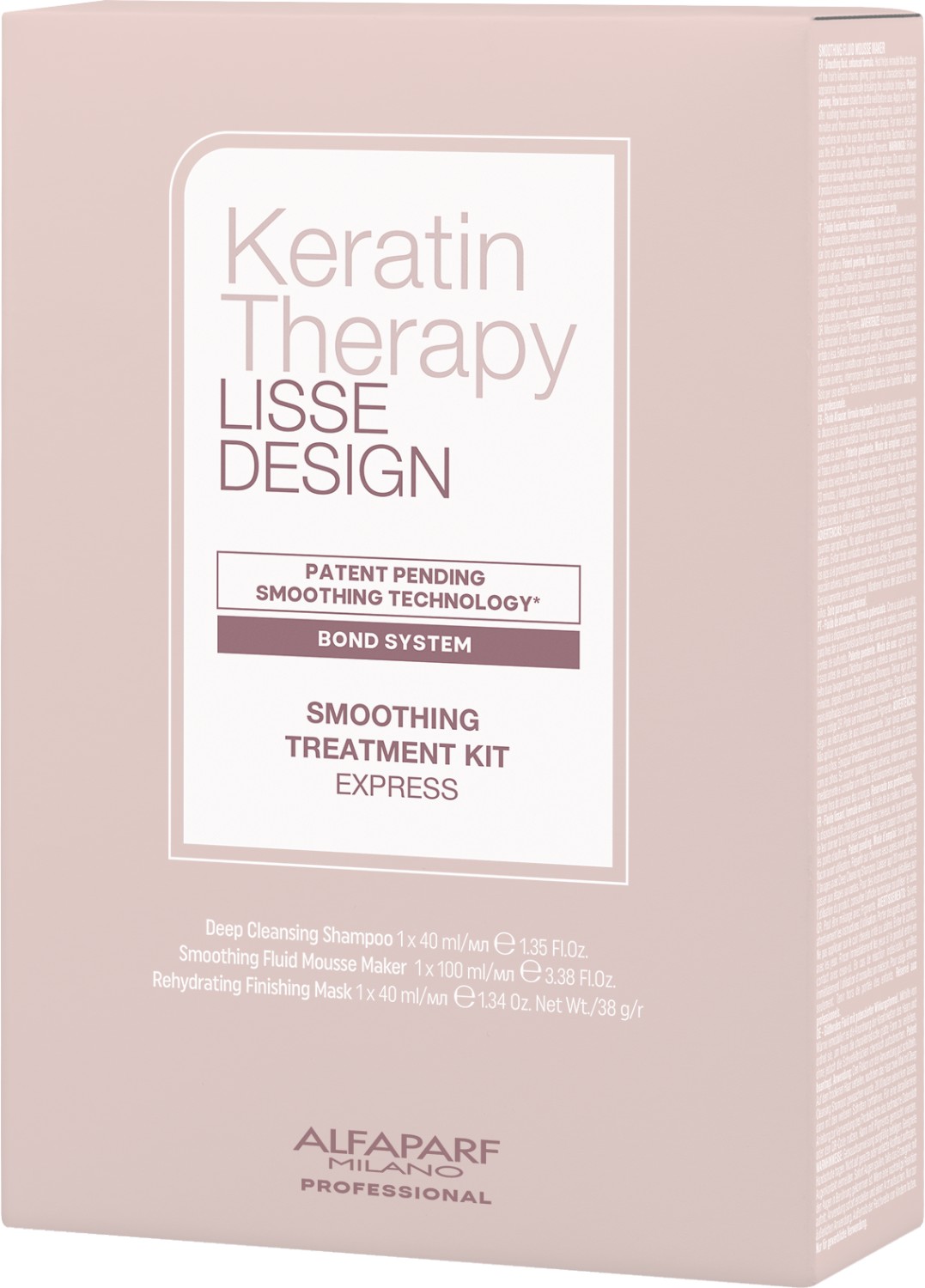  Alfaparf Milano Keratin Therapy Lisse Design Smoothing Treatment Kit Express 
