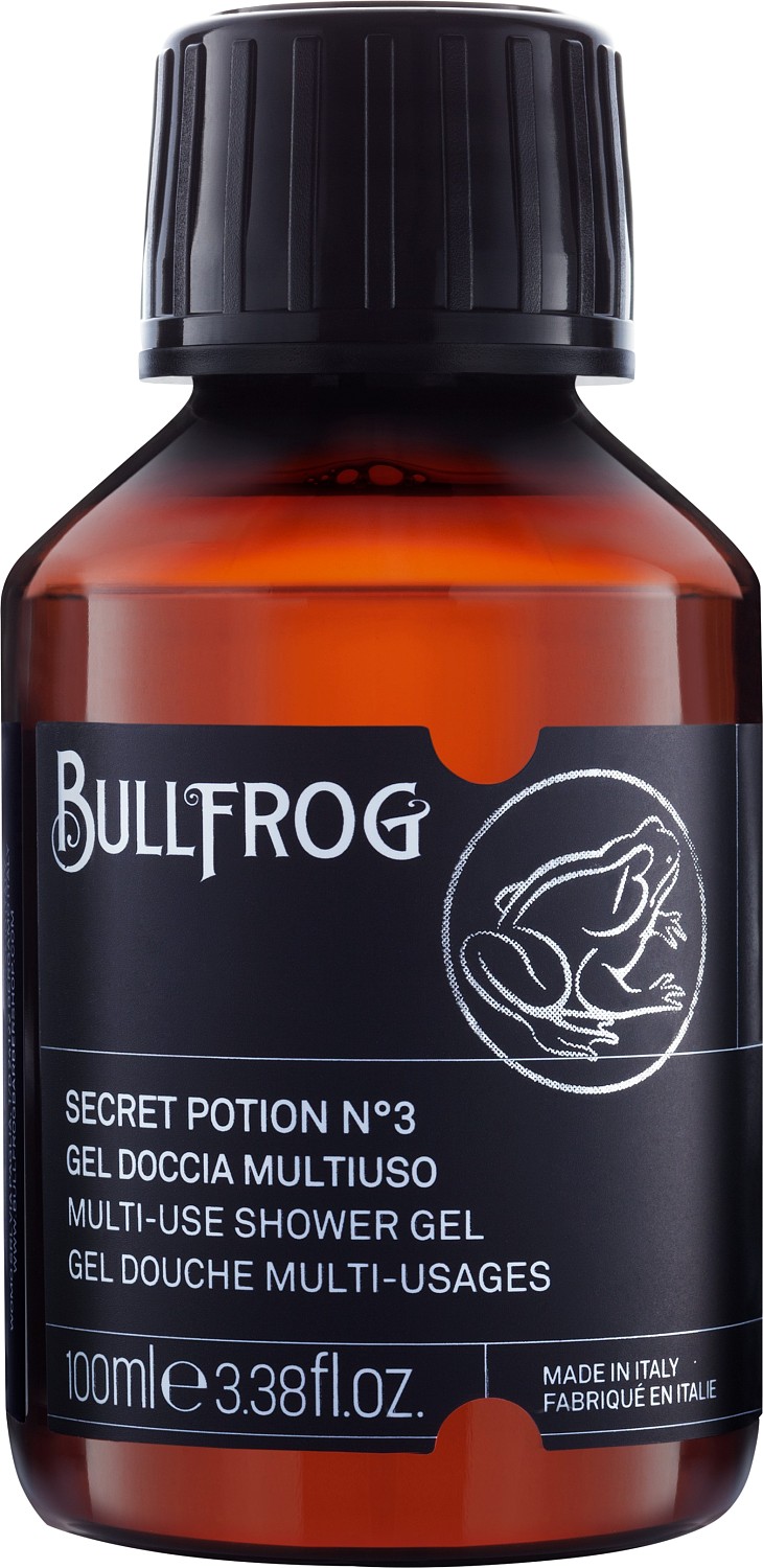  Bullfrog Multi-use Shower Gel Secret Potion N.3 Travelsize 100 ml 