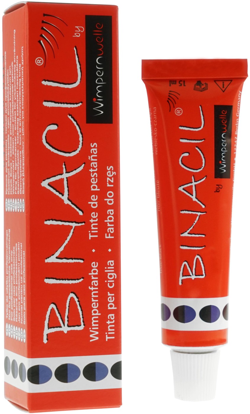  Wimpernwelle BINACIL Eyelash und Eyebrow tint blue-black 