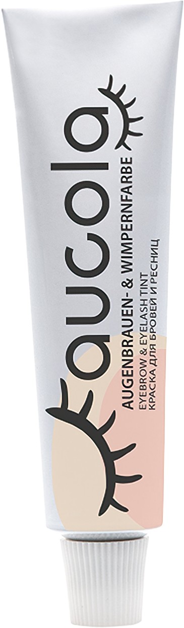  Aucola Eyebrow & eyelash tint 1 Pure black 15 ml 