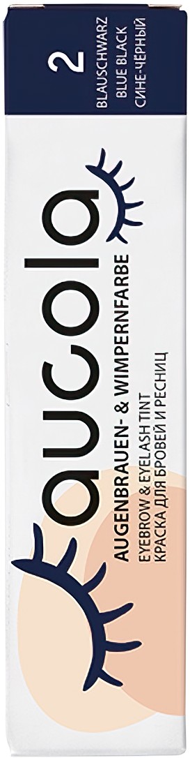  Aucola Eyebrow & eyelash tint 2 Blue black 15 ml 