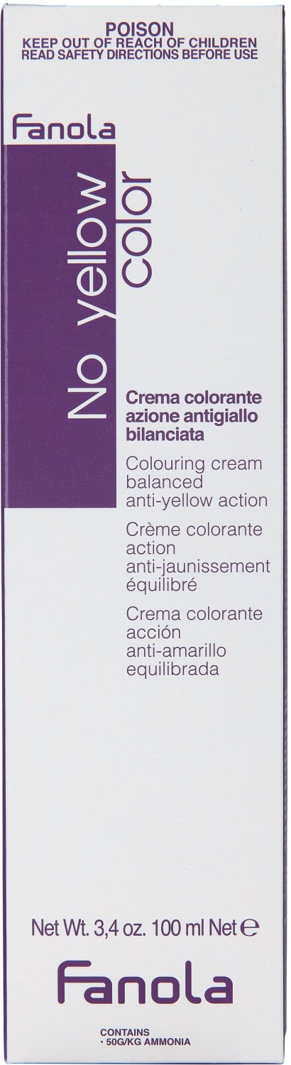  Fanola No Yellow Color Ice Blonde 9 Very Light Blonde 