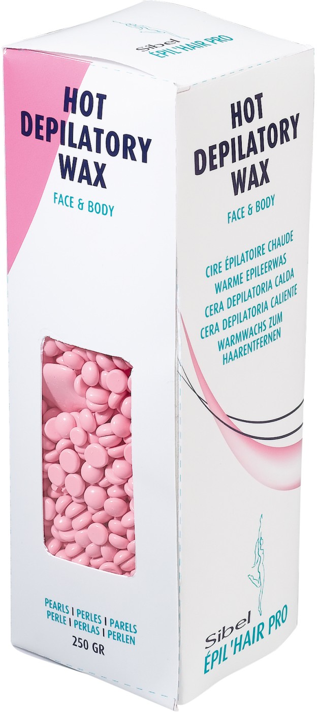  Sibel &Egrave;pil&rsquo;hair pro Reusable Hot Wax Beads Maxi PRO Pink 250 Gr 