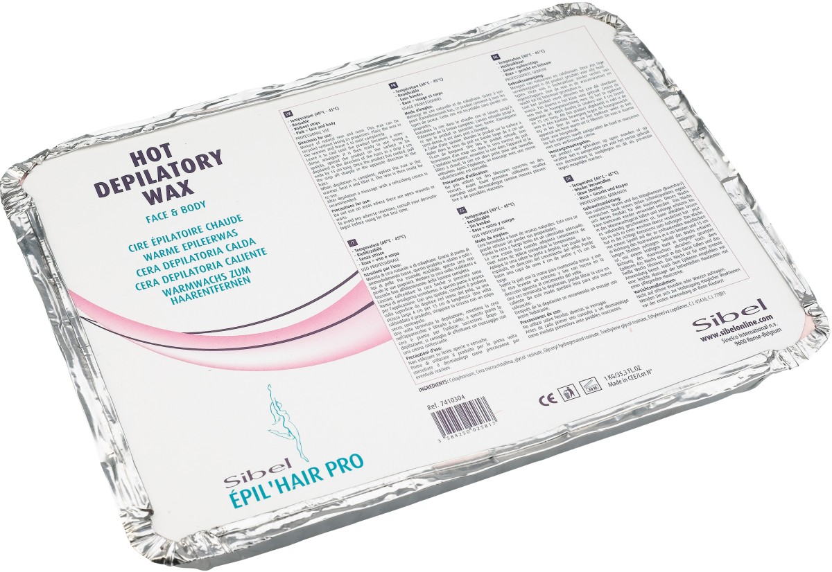  Sibel &Egrave;pil&rsquo;hair pro Reusable Hot Wax Maxi PRO Pink 500 gr 