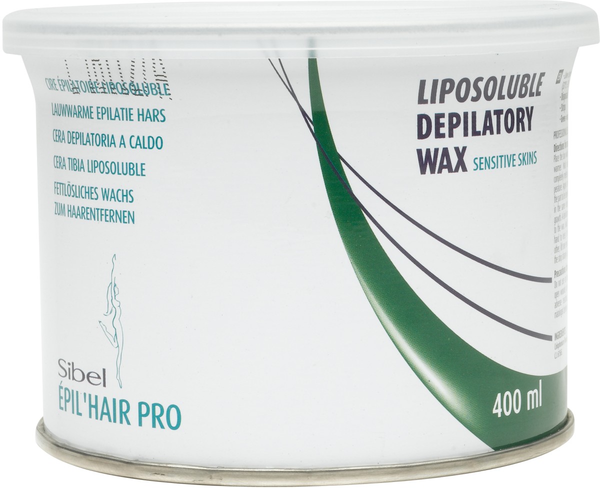  Sibel &Egrave;pil&rsquo;hair pro Warm Liposoluble Wax Maxi PRO Green 400 ml 