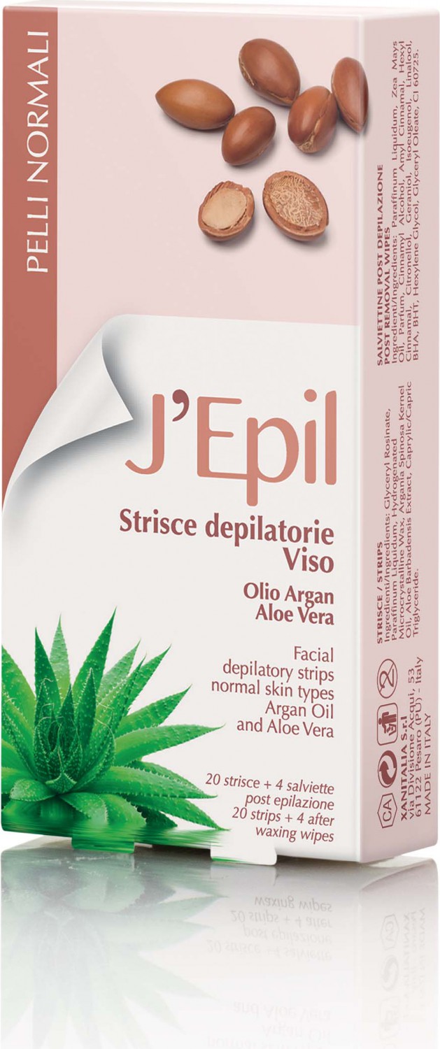  XanitaliaPro Facial Depilatory Strips from J&acute;Epil 
