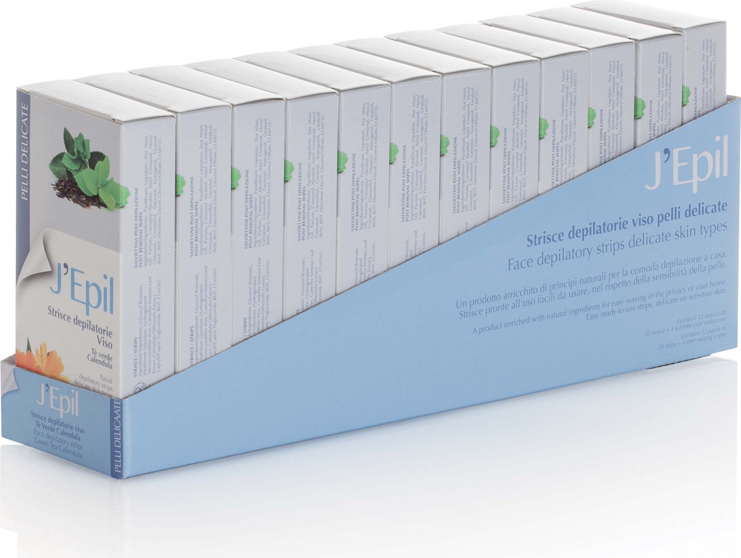  XanitaliaPro Facial Depilatory Strips from J&acute;Epil 