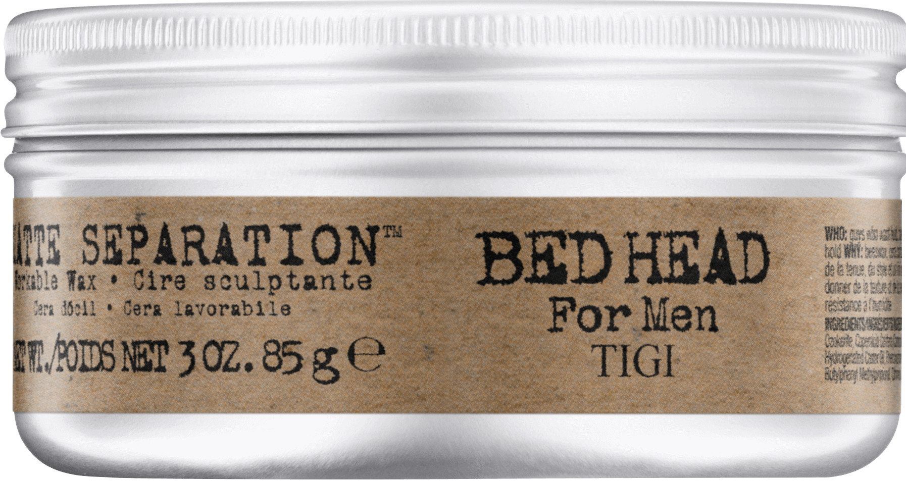  TIGI Bed Head For Men Matte Separation 85 g 