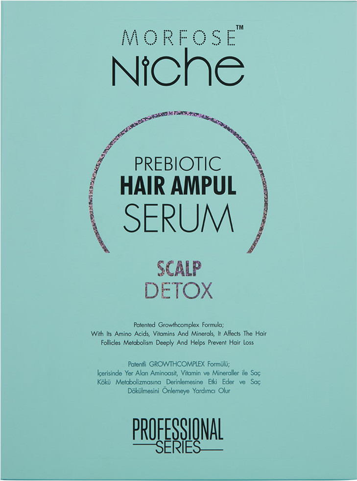  Morfose Niche Scalp Detox Prebiotic Hair Ampul Serum 12x4 ml 