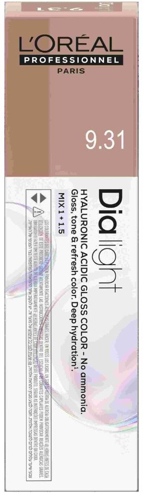  Loreal Dialight 7.31 Gold Ash Blonde 
