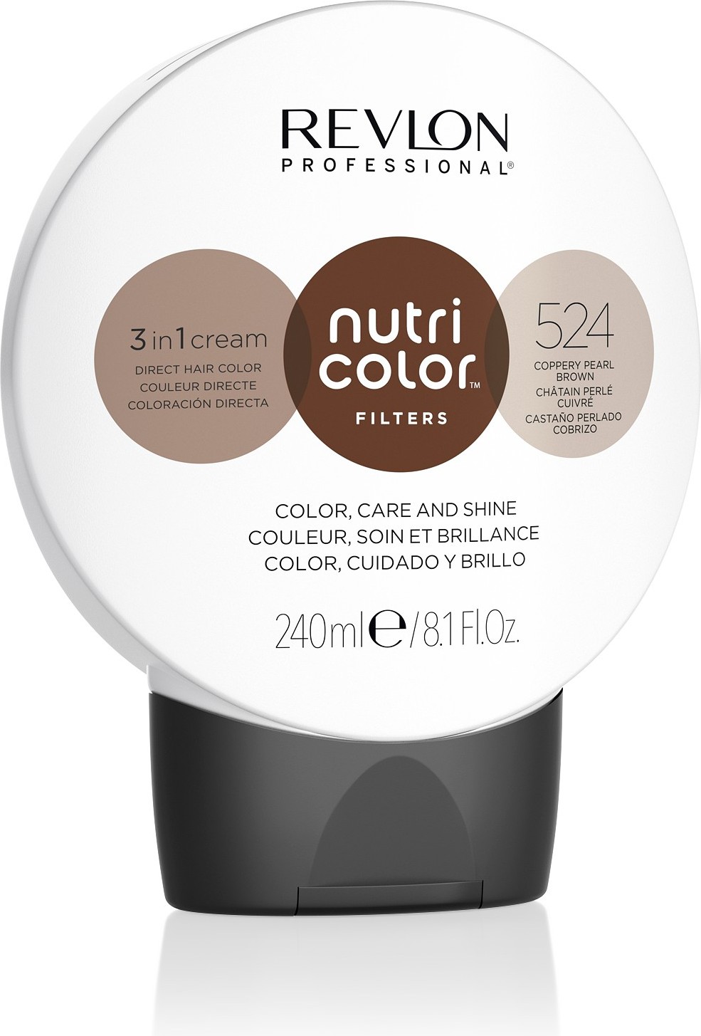 Revlon Professional Nutri Color Filters 524 Coppery Pearl Brown 240 ml 