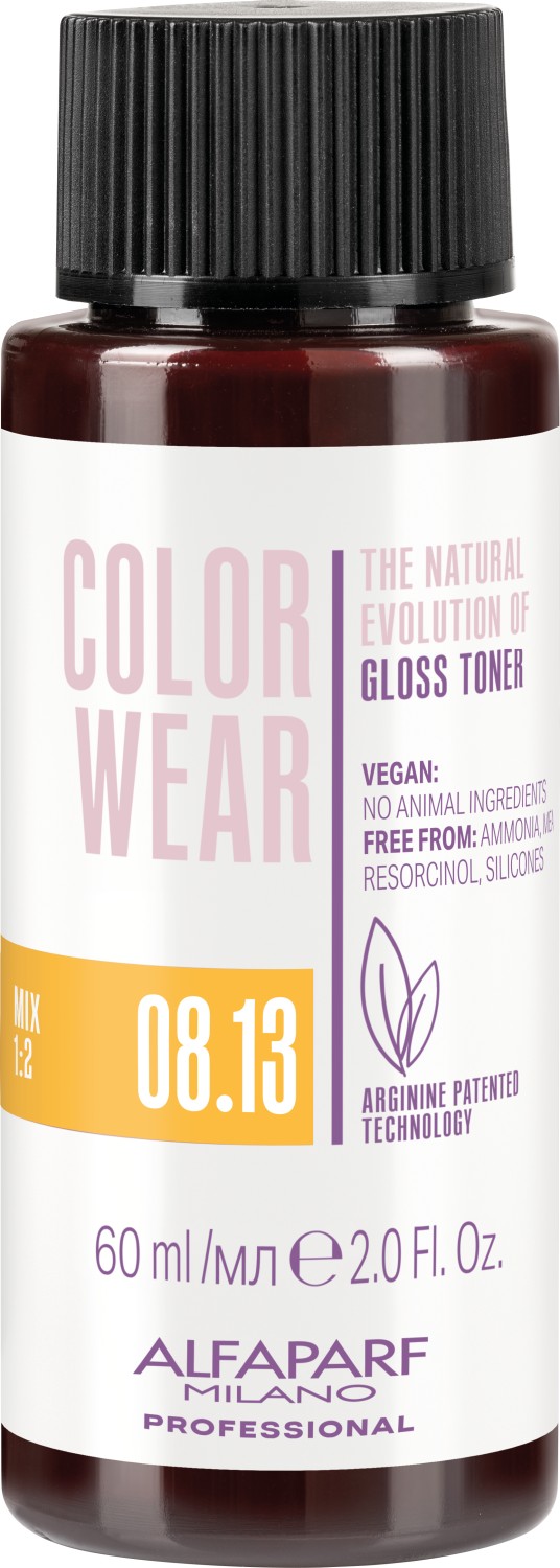  Alfaparf Milano Color Wear Gloss Toner 08.13 