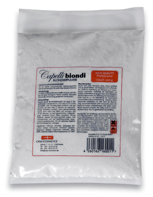  Capelli Biondi Bleaching powder white 