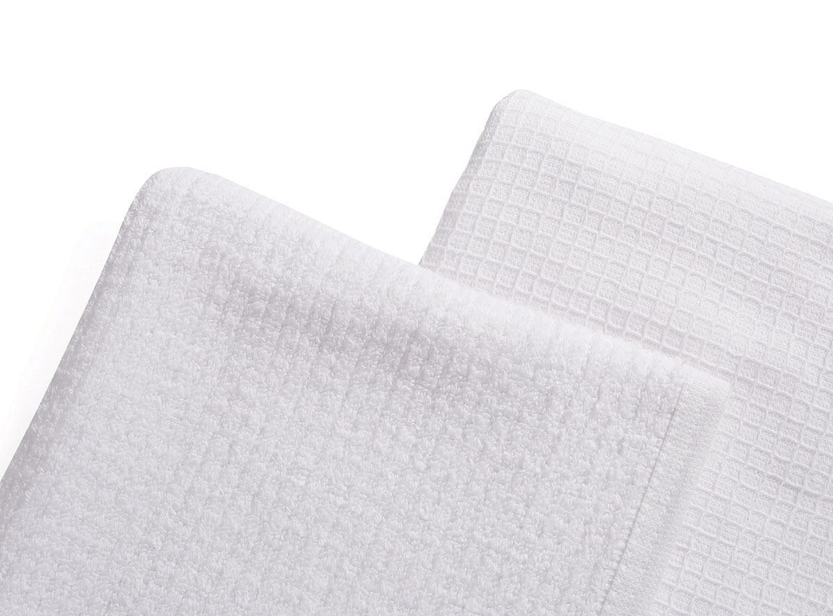  Barburys Double Sided Towels white 