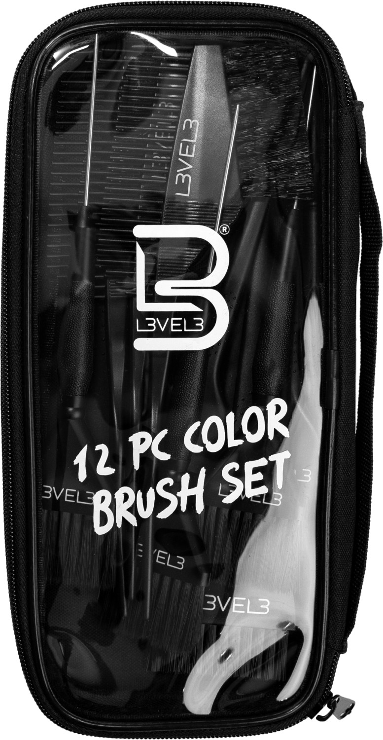  L3VEL3 Color Brush Set Pack of 12 