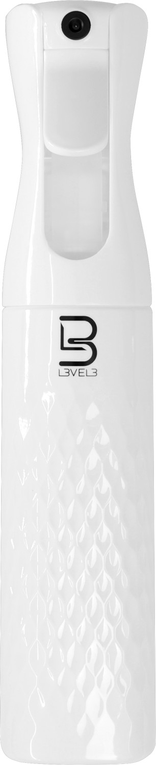  L3VEL3 Beveled Spray Bottle White 