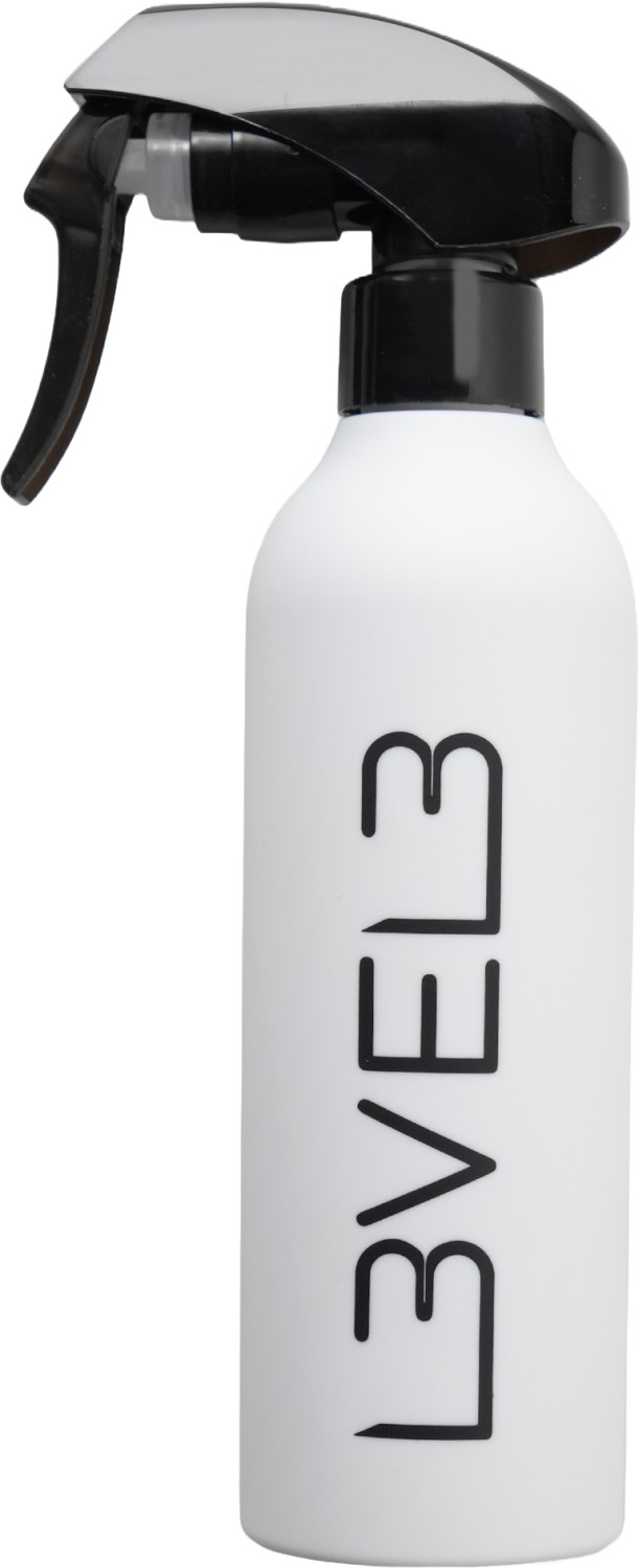  L3VEL3 Rubberized Spray Bottle White 
