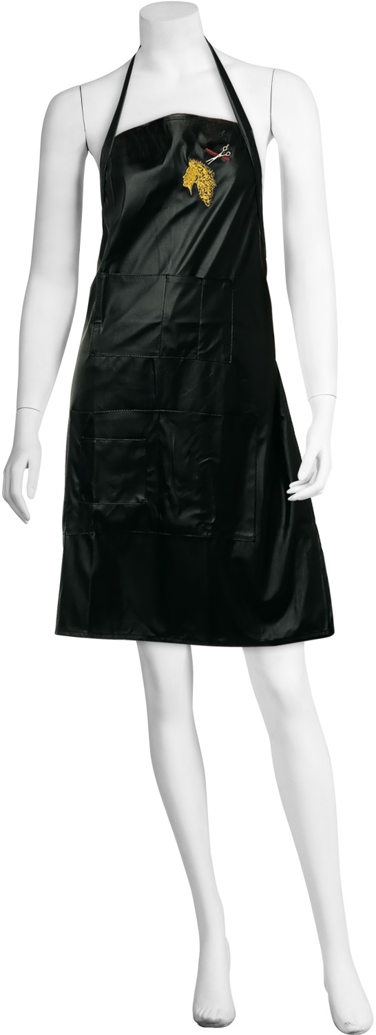  Comair Dyeing apron &rdquo;Gold Design&rdquo; black 