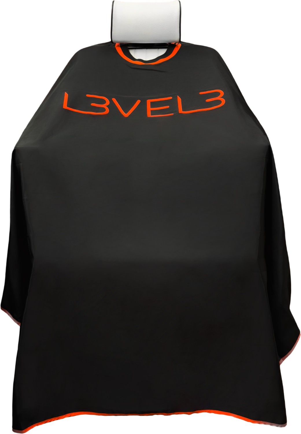  L3VEL3 Cape with Rubber Neck Black with Red Trim 