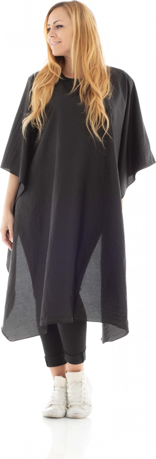 XanitaliaPro Glossy Cutting Cape in Black 