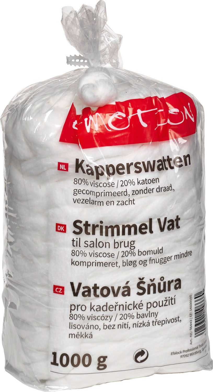  Efalock Cotton Wool pressed 80/20 - 1000g 