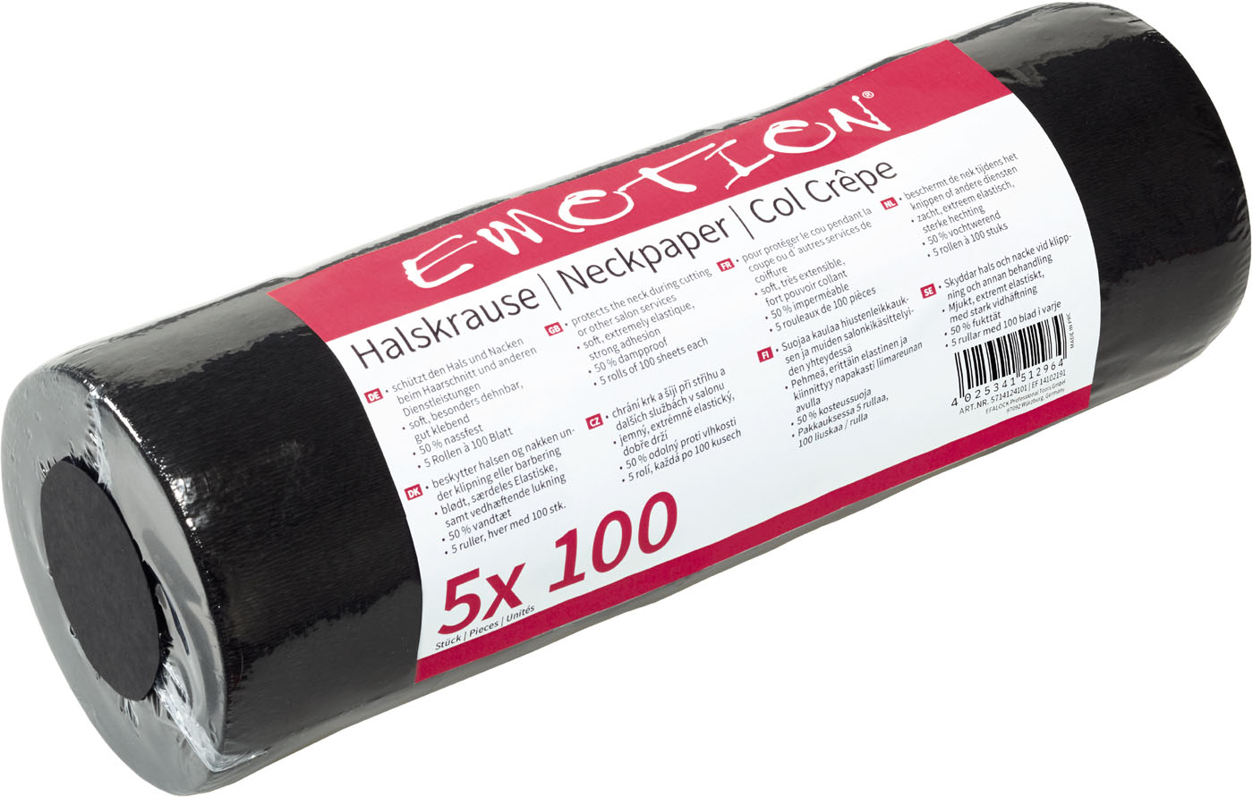 Efalock Neck protection "Emotion" black 