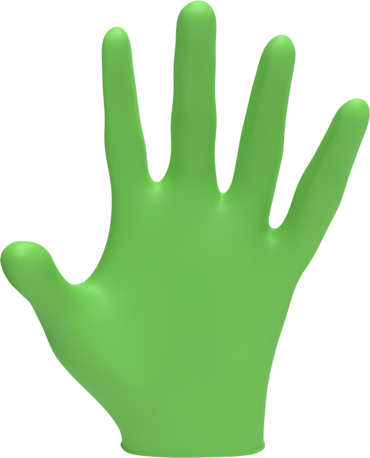  L3VEL3 Nitrile Gloves Large Lime 