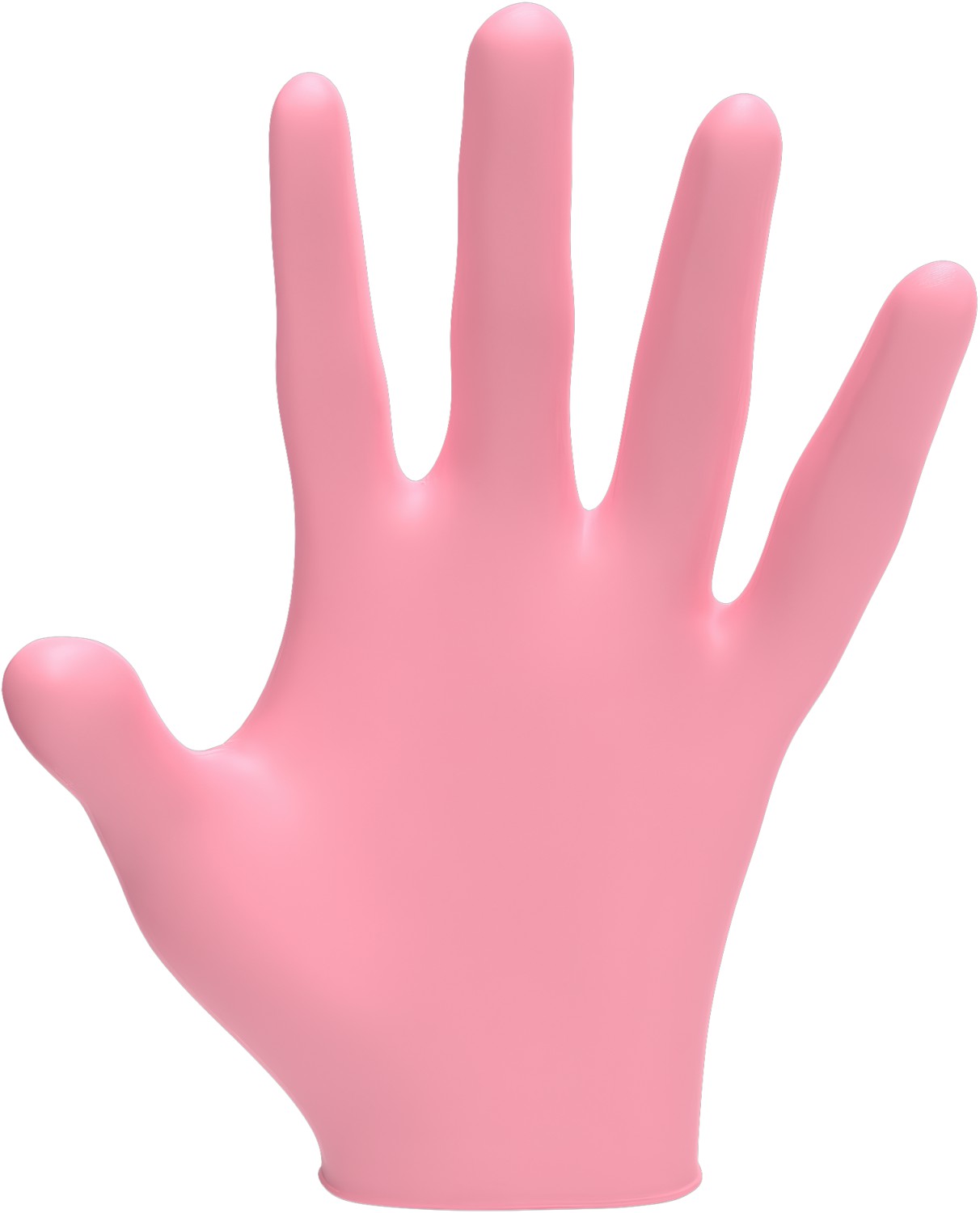  L3VEL3 Nitrile Gloves Medium Pearl Pink 