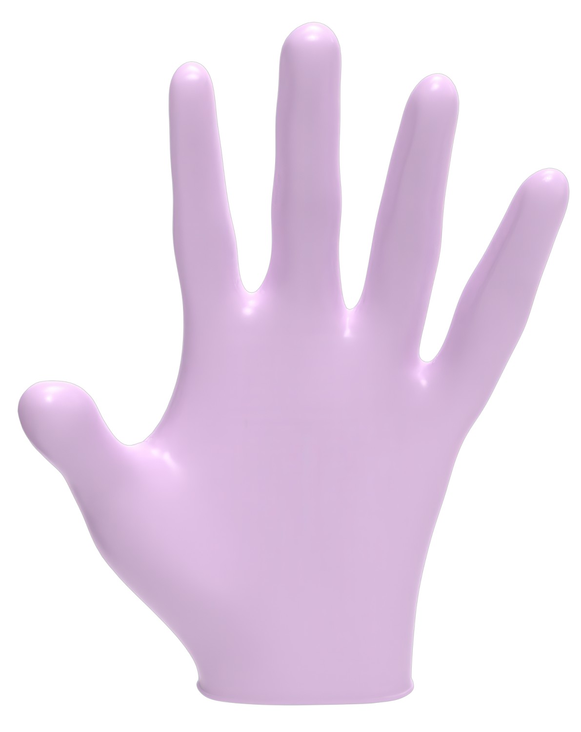  L3VEL3 Nitrile Gloves Large Pearl Lavender 