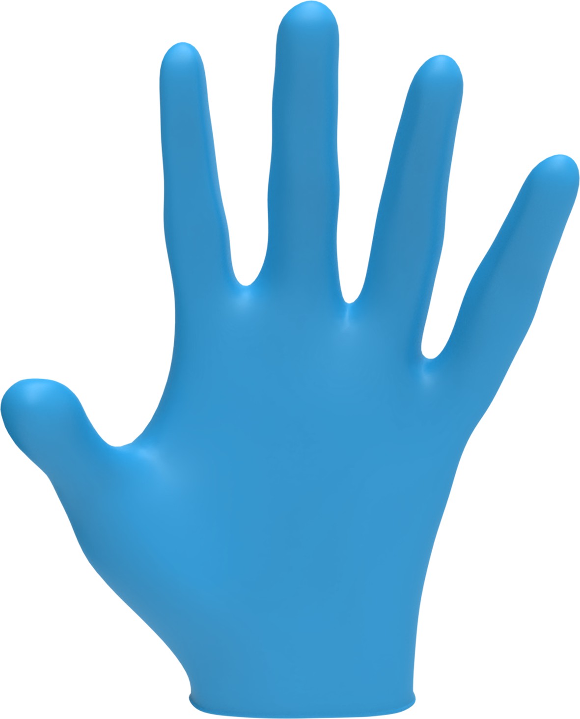  L3VEL3 Nitrile Gloves Large Blue 