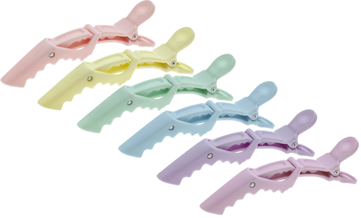  Efalock Macarons Sharkclips Pastel sorted 