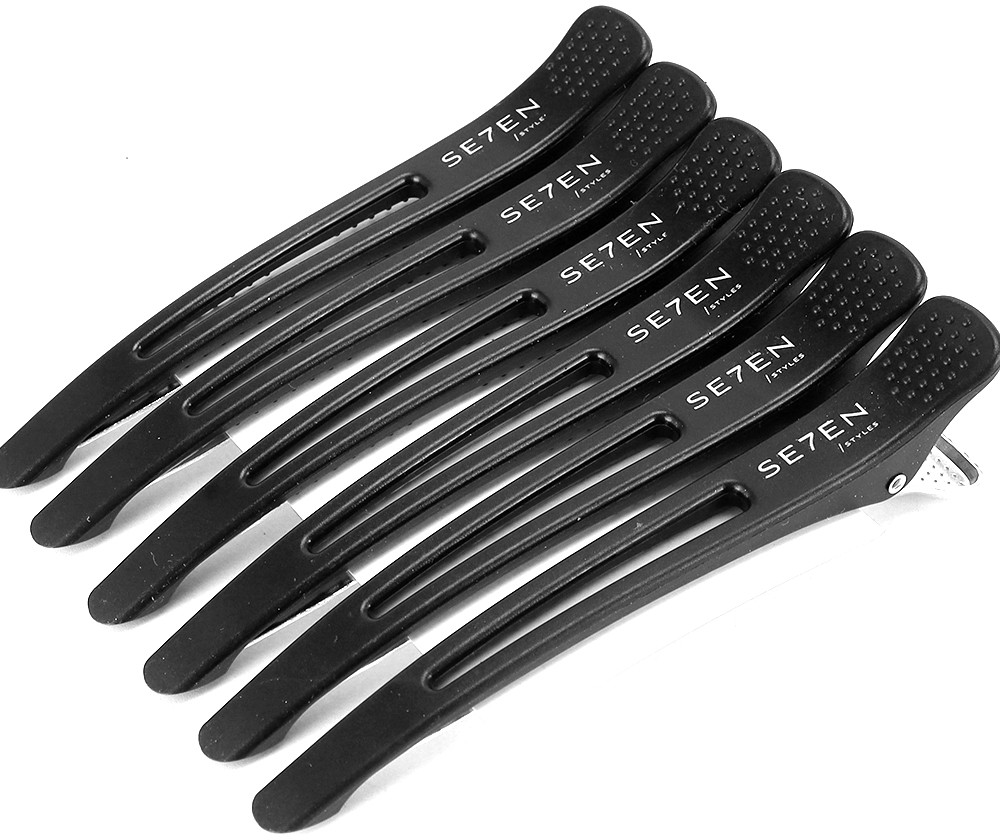 Se7en Styles Hair Clips Black 